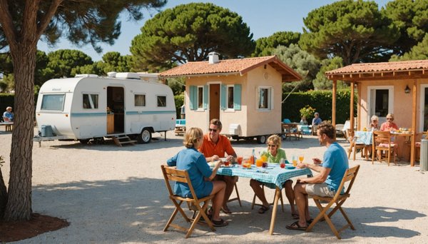 Séjour en famille dans un camping 4 étoiles à vias